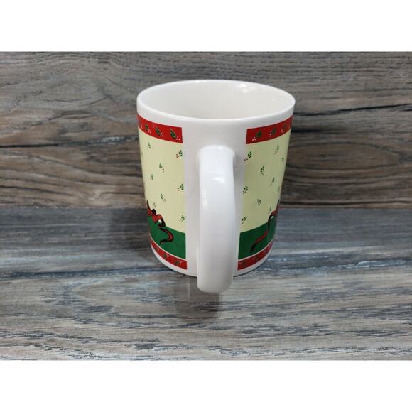Vintage Holiday Christmas Teddy Bear Coffee Mug Cup - Picture 4 of 7